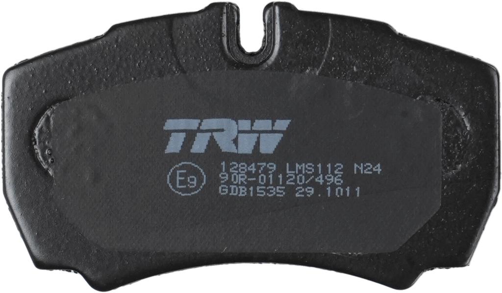 Trw Gdb1535 Trw Rear Brake Pads