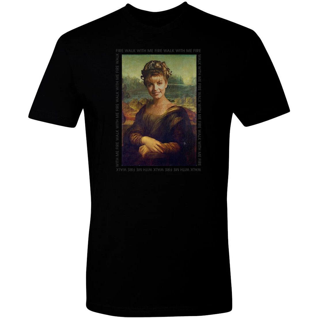 

Tee T Shirt 100% Cotton Twin Peaks Laura Palmer Mona Lisa Fire Walk With Me 4XL
