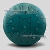Chinese Style 13-Tone Lotus Steel Tongue Drum (12-inch): Ethereal Children's Educational Percussion Instrument