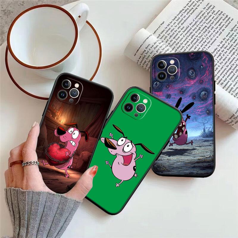 C-Courage C-Cowardly D-Dog New High-End Shell Phone Case for Redmi Note 10 11 12 Pro Max 10S 10C 10T 11A 11S 12S 12C