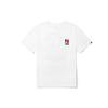 Vans Logo Print Round Neck Short Sleeve T-Shirt Men Tops White VN0A4P4GWHT