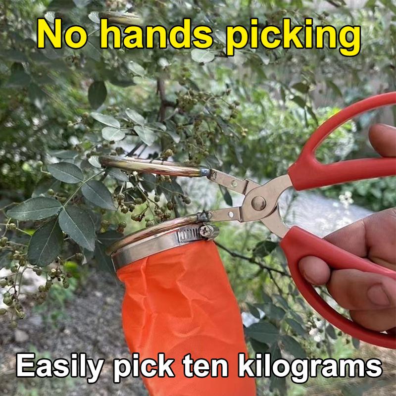 1Pc Berry Picker Reusable Pepper Scissors Portable Agricultural Garden Hardware Tools Pear Picker Tool For Garden Farm