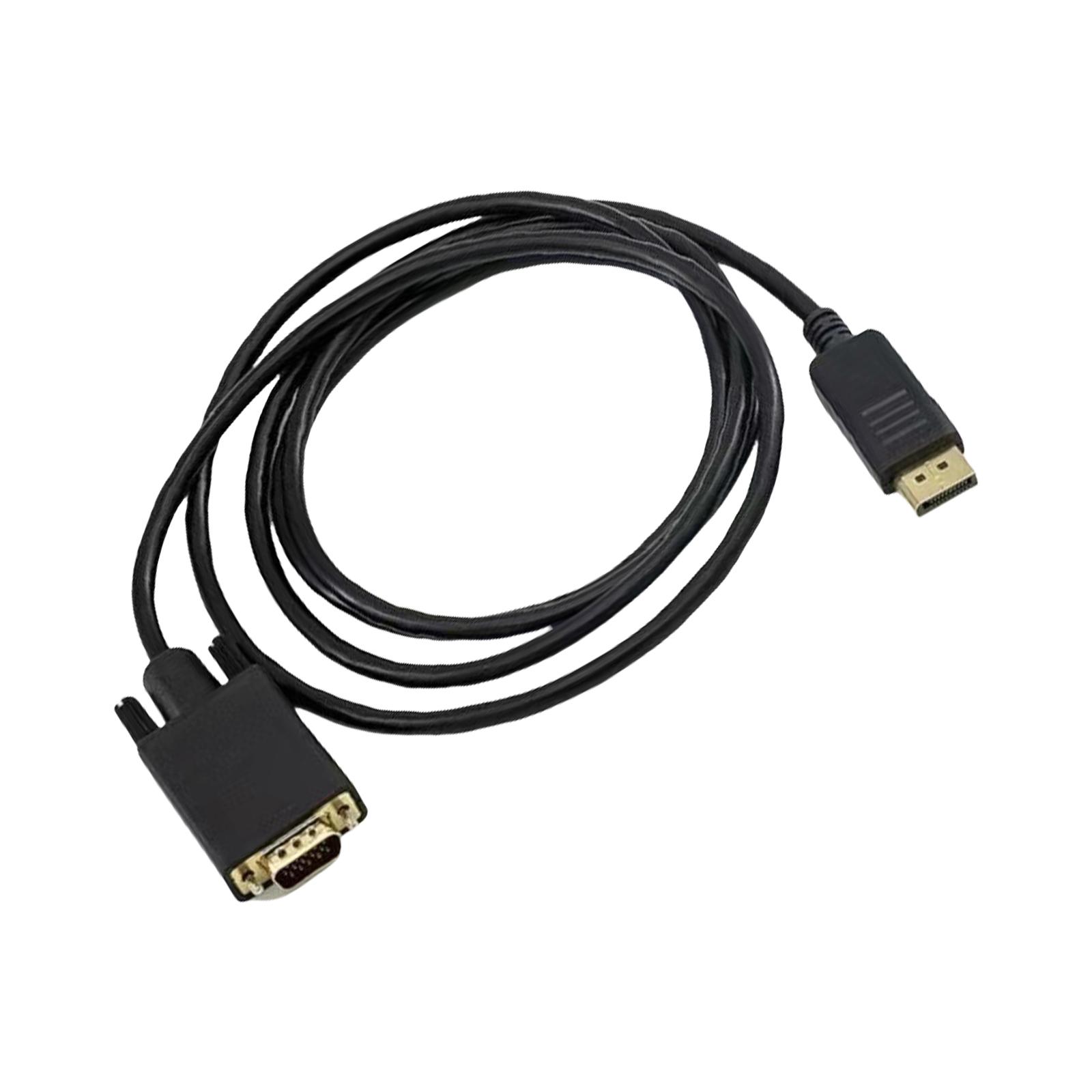 

Кабель VGA - DisplayPort 1080P VGA Компьютер к Адаптеру Монитора DisplayPort Кабель Папа-Папа Для Мониторов Проектор