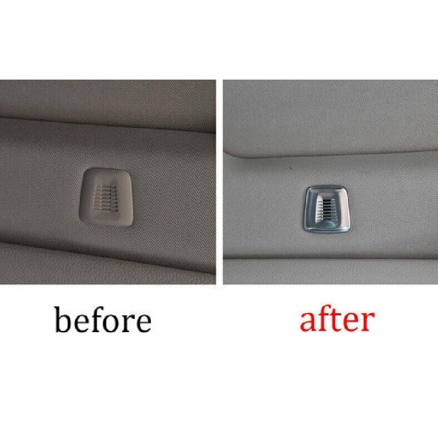 Car Roof Microphone Horn Cover Trim For BMW 3 4 Series GT 2013- Matte Silver