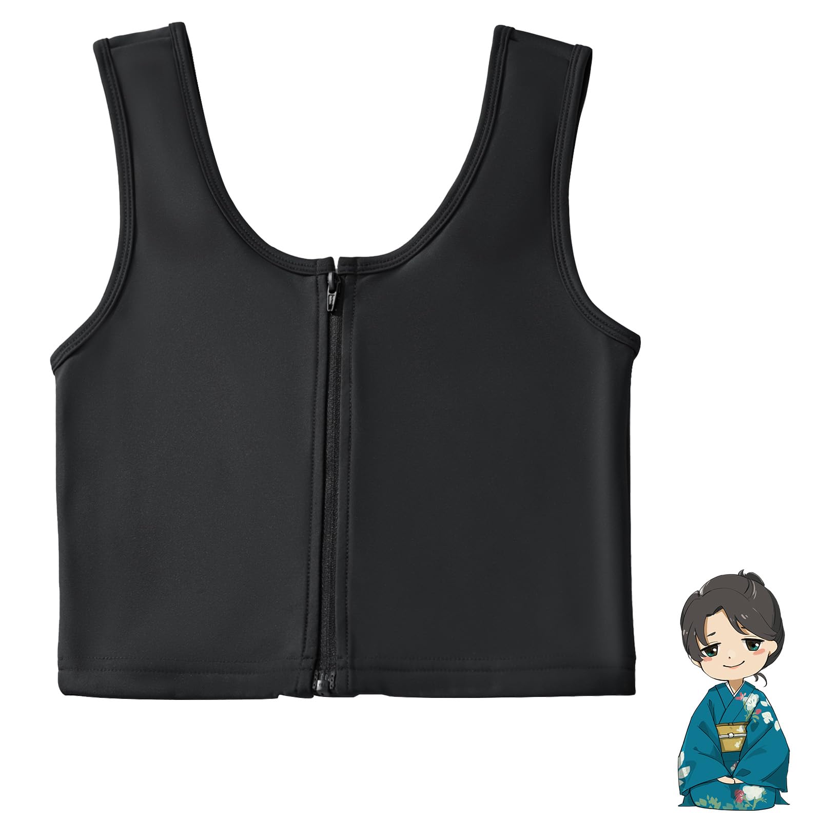 

Wonababi Кимоно японская одежда бюстгальтер, разработанный в сотрудничестве с толстым набэ кимоно бюстгальтером со съемным формирующим бельем глубокий вырез и меньшее кимоно