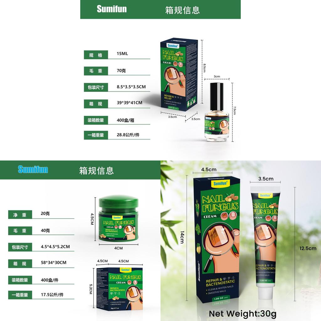 Sumifun Nail Care Ointment With Soothing Formula For Foot And Hand Maintenance