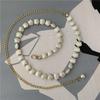 Women's Belt, Shell Pearl Waist Chain, Decorative Women's Thin Metal Belt, Hundred Matching Dresses