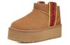 UGG Classic Ultra Mini Braid Boot Chestnut Women's 1138491-CHE