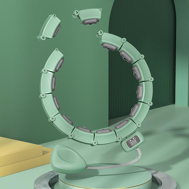 Women's Smart Magnetic Hula Hoop - Detachable, Thickened, Waist-Friendly for Abdomen Reduction and Weight Loss