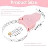 Body Fat Caliper And Waist Measurement Tape Set - Handheld Fat Caliper And Tape Combination, Portable Fitness Measuring Tool