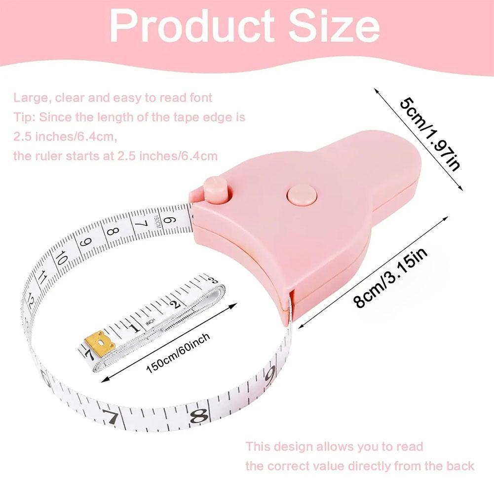 Body Fat Caliper And Waist Measurement Tape Set - Handheld Fat Caliper And Tape Combination, Portable Fitness Measuring Tool
