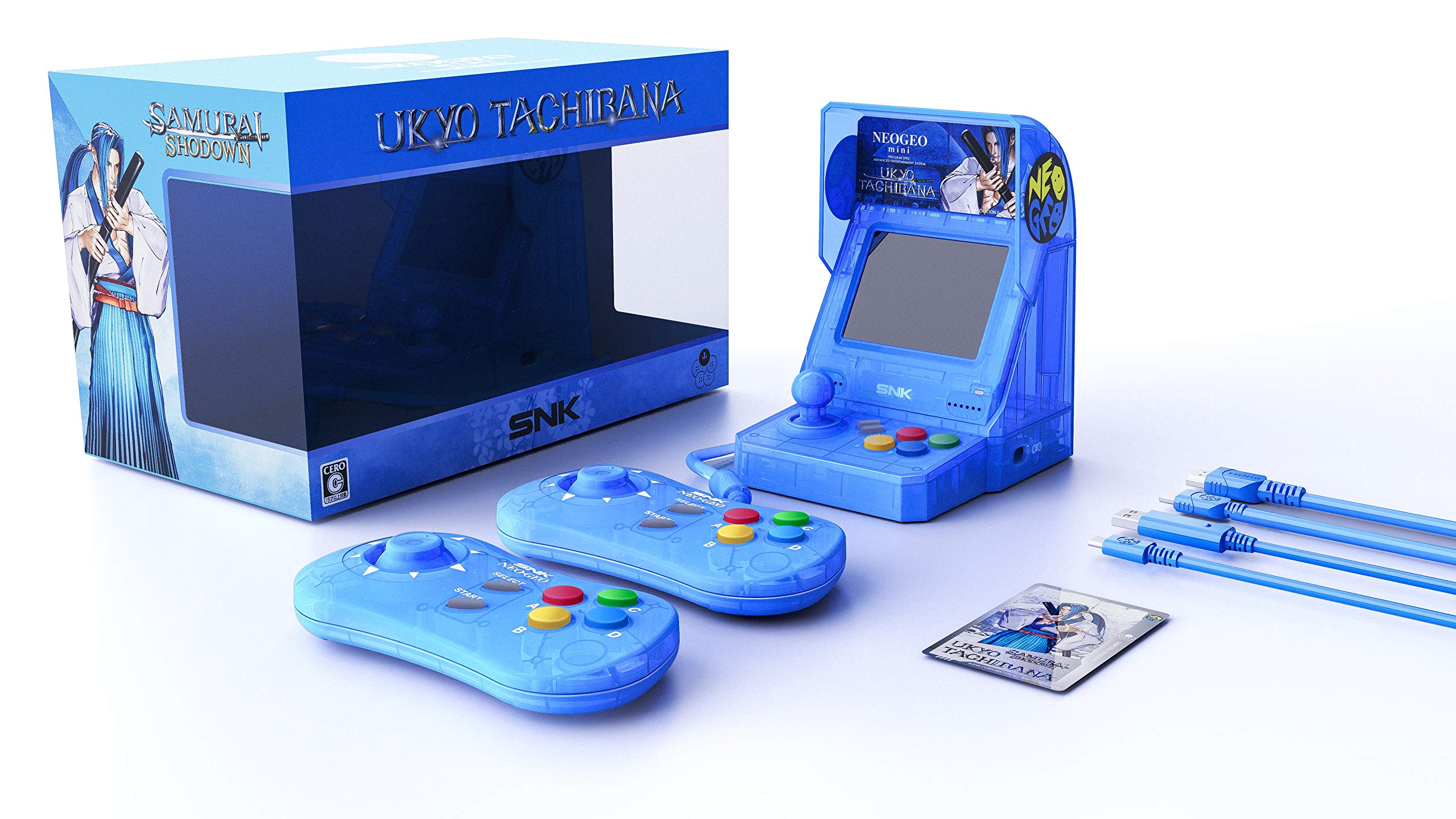 

NEOGEO mini Samurai Spirits Limited Edition Set Ukyo Tachibana