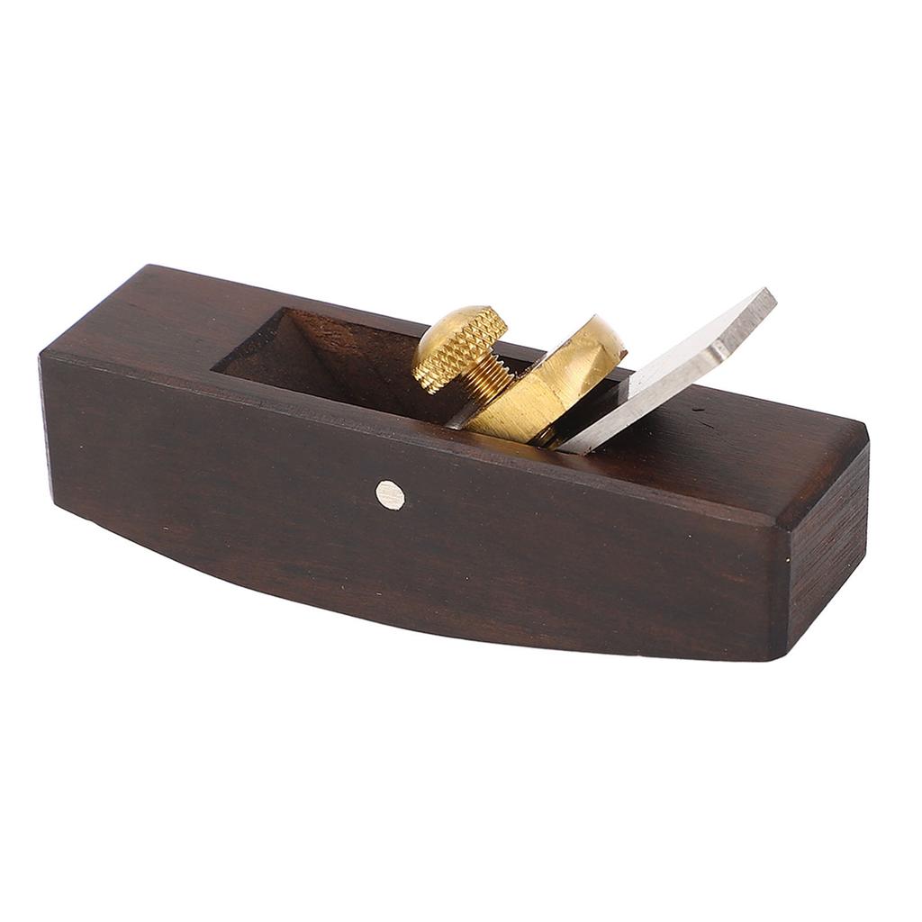 Small Hand Planer High Speed Steel Blade Round Base Portable Wood Trimming Planer for Chamfering