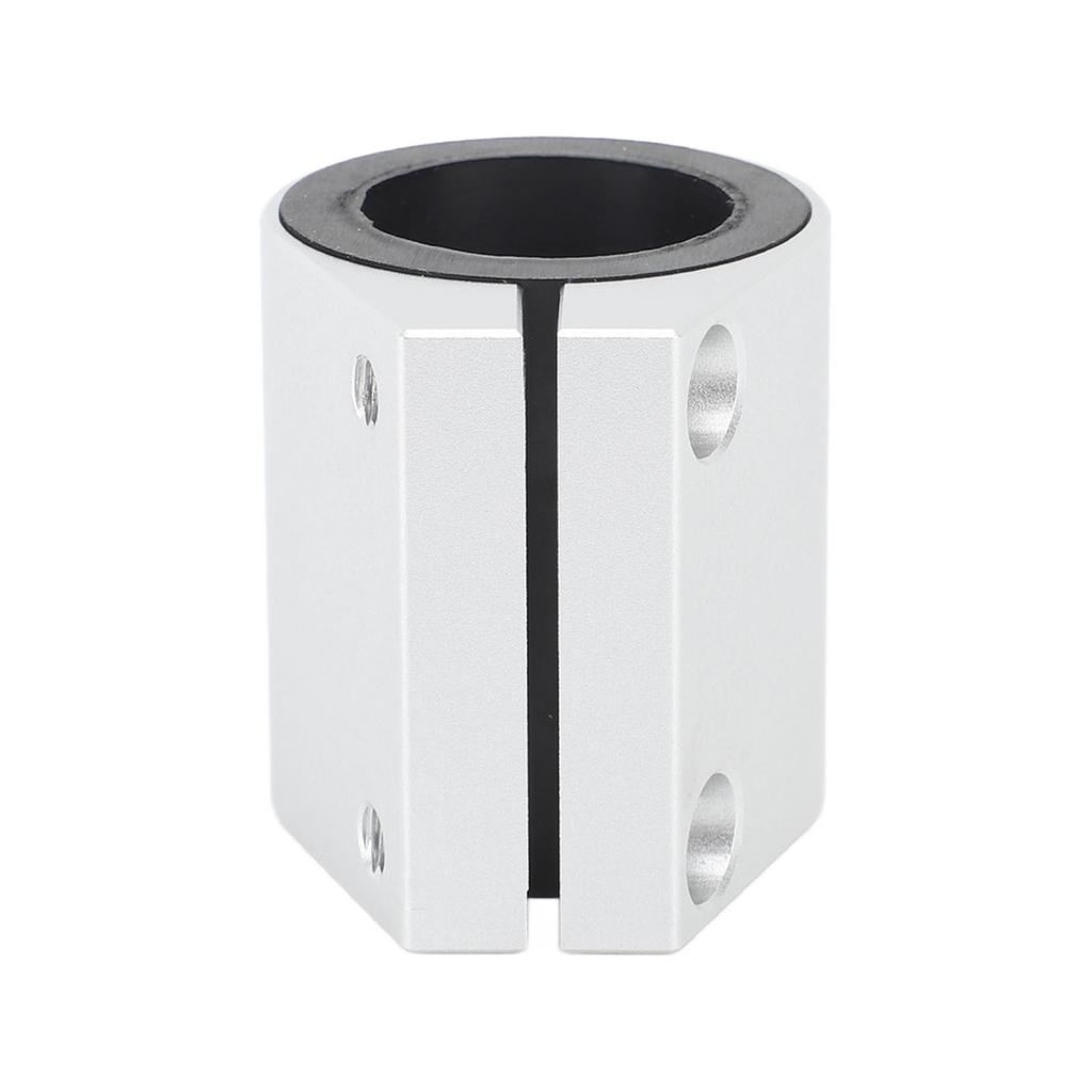 2pcs 1in High Temp Exhaust Clamp Aluminum Butt Joint Exhaust Band Clamp for Banshee 1987 To 2006 Silver