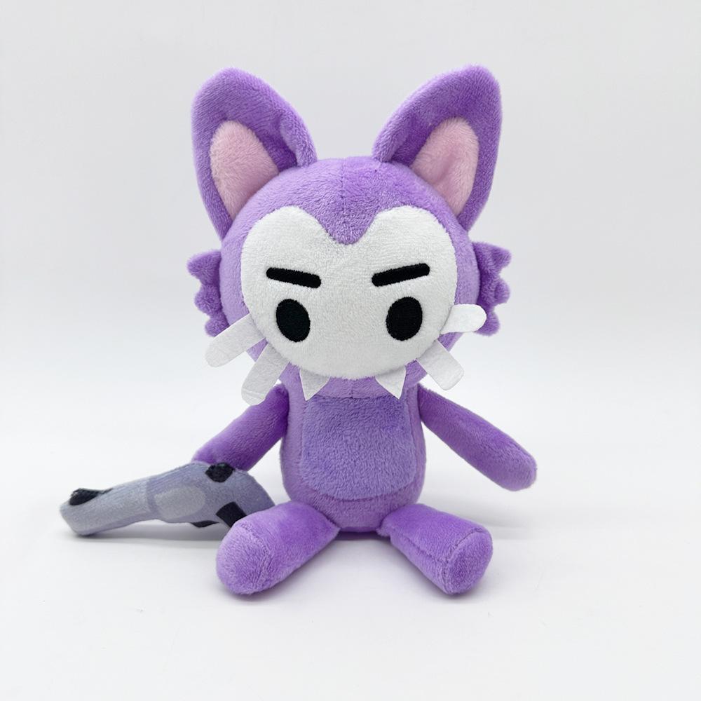 

New Doll Super Skullcat Plush Super Animal Battle Royale Plush Plush Toy Doll 21cm