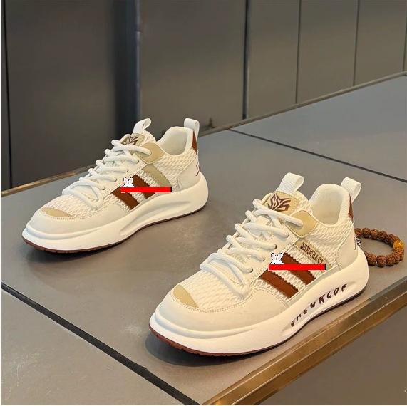 High-end color matching mesh low-top shoes New light luxury shoes in spring and summer