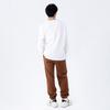 New MLB Base Logo Knitted Sweatpants Unisex Brown 3APT00216-43BRS