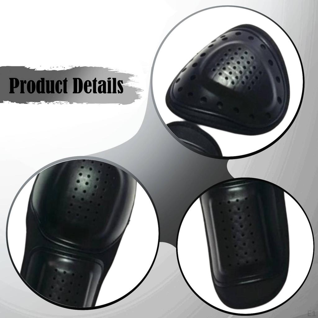 4 Pieces Elbow And Shoulder Pads Riding Gear Outdoor Motorcycle Protectors