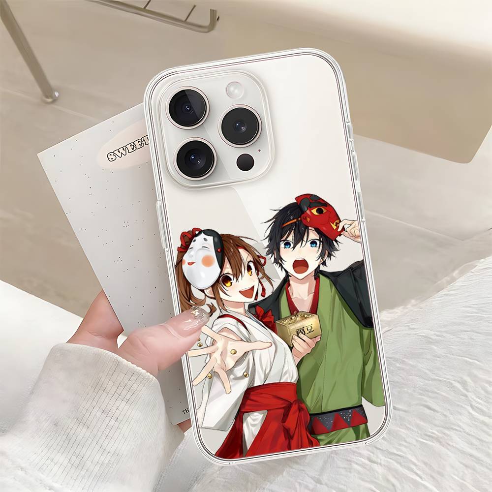 Cute Anime Horimiya Phone Case For IPhone 17 16 15 14 Plus 13 12 11 Pro Max Phone Back Cover Transparen