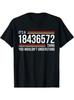 Classic Muscle Car Enthusiast T-Shirt, 18436572 V8 Engine Print, Casual Cotton R