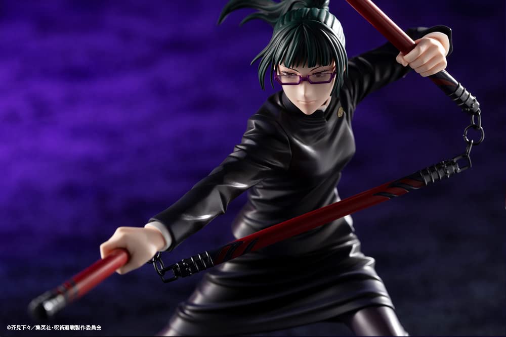 KOTOBUKIYA ARTFX J Jujutsu Kaisen Maki Zenin scale PVC painted finished figure 1/8