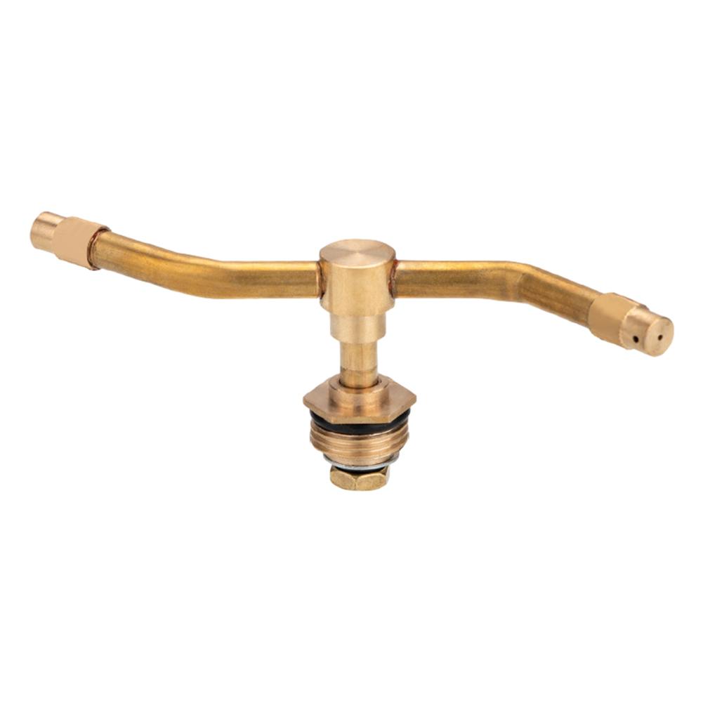 

2/3/4 Arms Bushfire Protection Sprinkler Head Brass Water Sprinkler Large Area Coverage 360° Rotation for Garden Yard Lawns