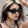 KAMMPT Vintage Rectangle Sunglasses Women Trendy Candy Color UV400 Protection Luxury Brand Design Fashion Shades Eyewear