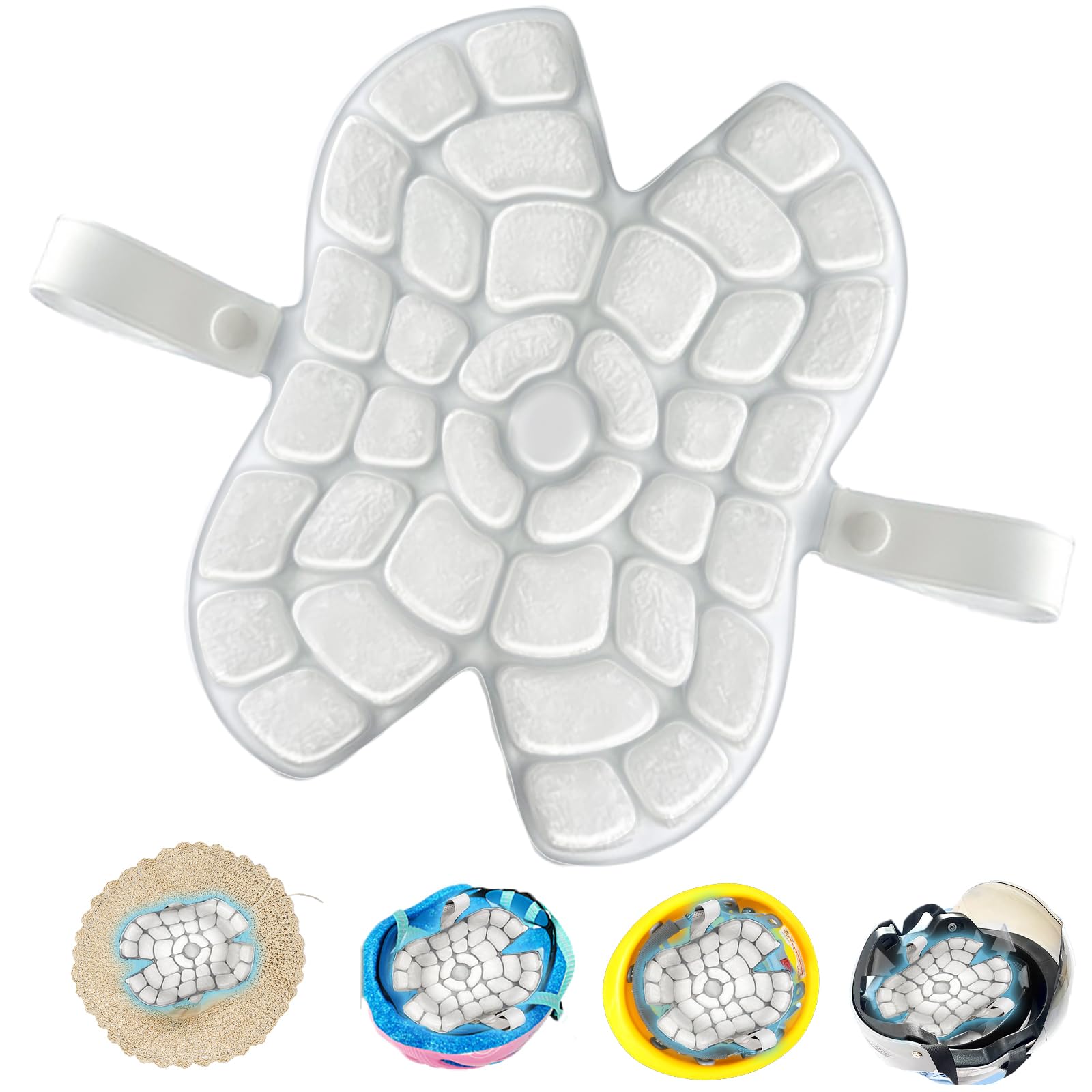 

Шляпа Ледяная Шляпа Охлаждающая Подкладка для Шлема Популярная Новинка Улучшенная PCM Тепло Голова PCM Охлаждение Лед Лед Голова Велосипедная Ледяная Шапка Горный Комьютинг Рюкзак, [2025