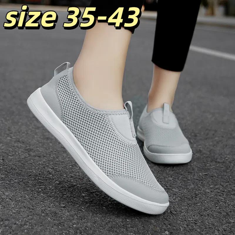 Women Summer Casual Shoes Anti Slip Sports Lightweight Comfortable Training Running Sneaker Loafers Tennis Femimino Ladies