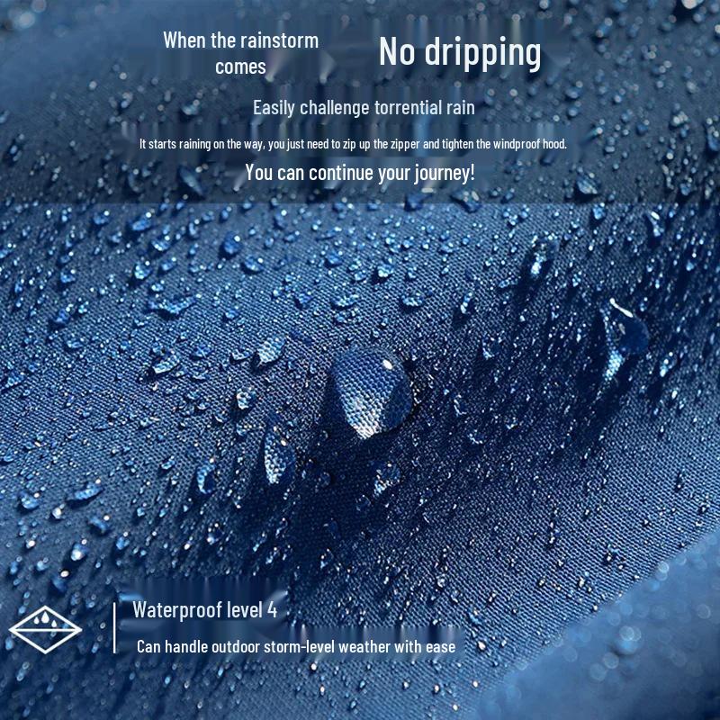 Three-in-One Detachable Softshell Jacket: Waterproof, Warm & Windproof