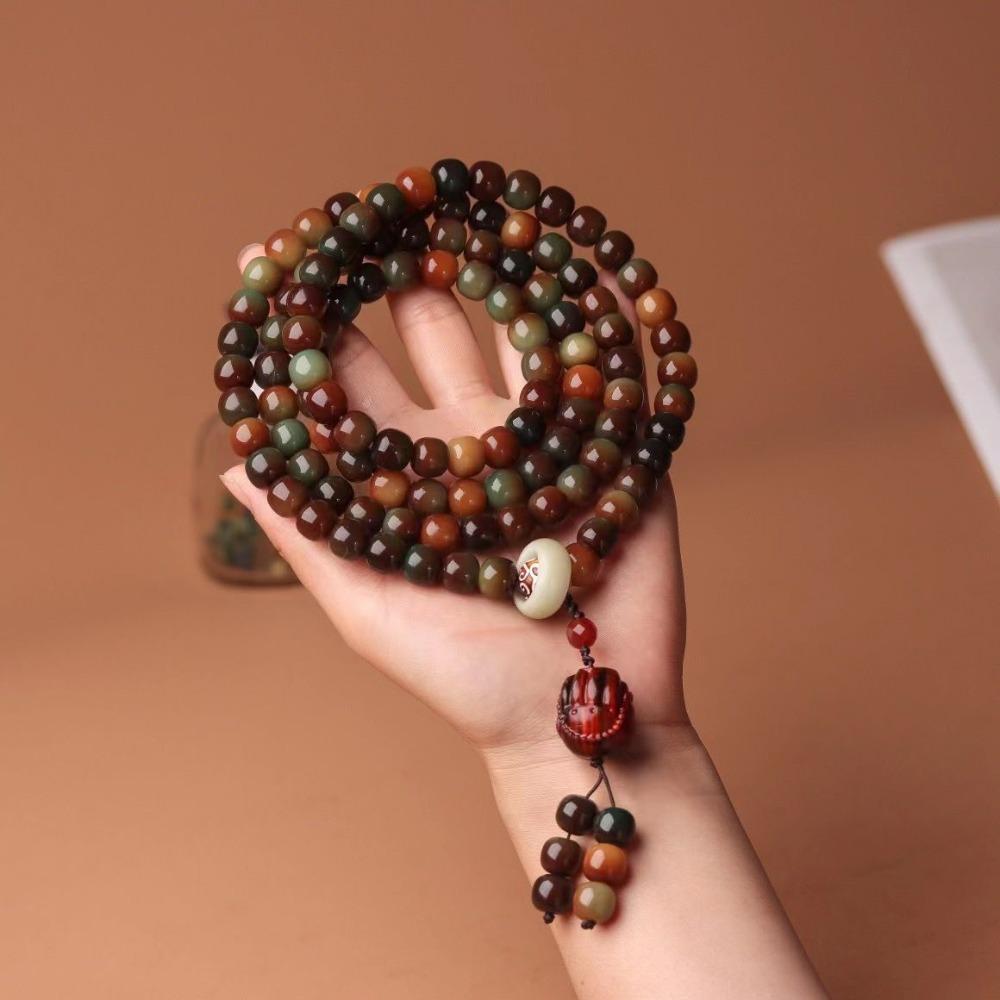 Tassel Rosary Beads Bracelets Jewelry Beaded Handheld Necklace Retro Prayer Beads Necklace  Gifts