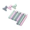Set of 12 Colorful Plastic Sealing Clips Securing Bags Against Moisture and Air Exposure Bag Sealing Clips