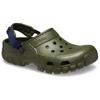 Crocs Polyester Casual Simple Clogs Unisex Footwear Green 202651-3C7