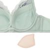 Style by Triumph Charming Glamor Slimline Deep V Tulle M001 B65 Amo's Bra, Veil, Women's, (Vanilla),