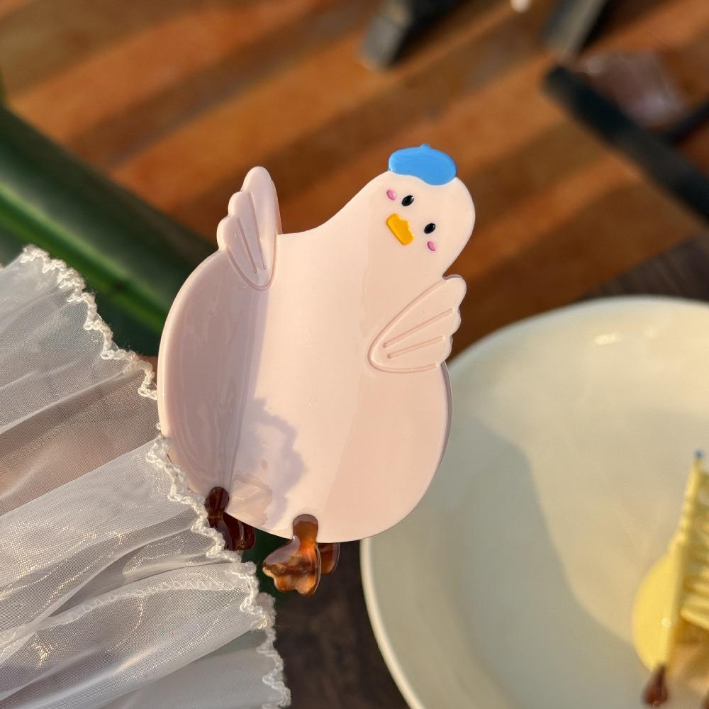 Sweet Chick Shark Clip Acetic Acid Animal Hair Clip Fashion Acetate Cat Hair Claw Daily