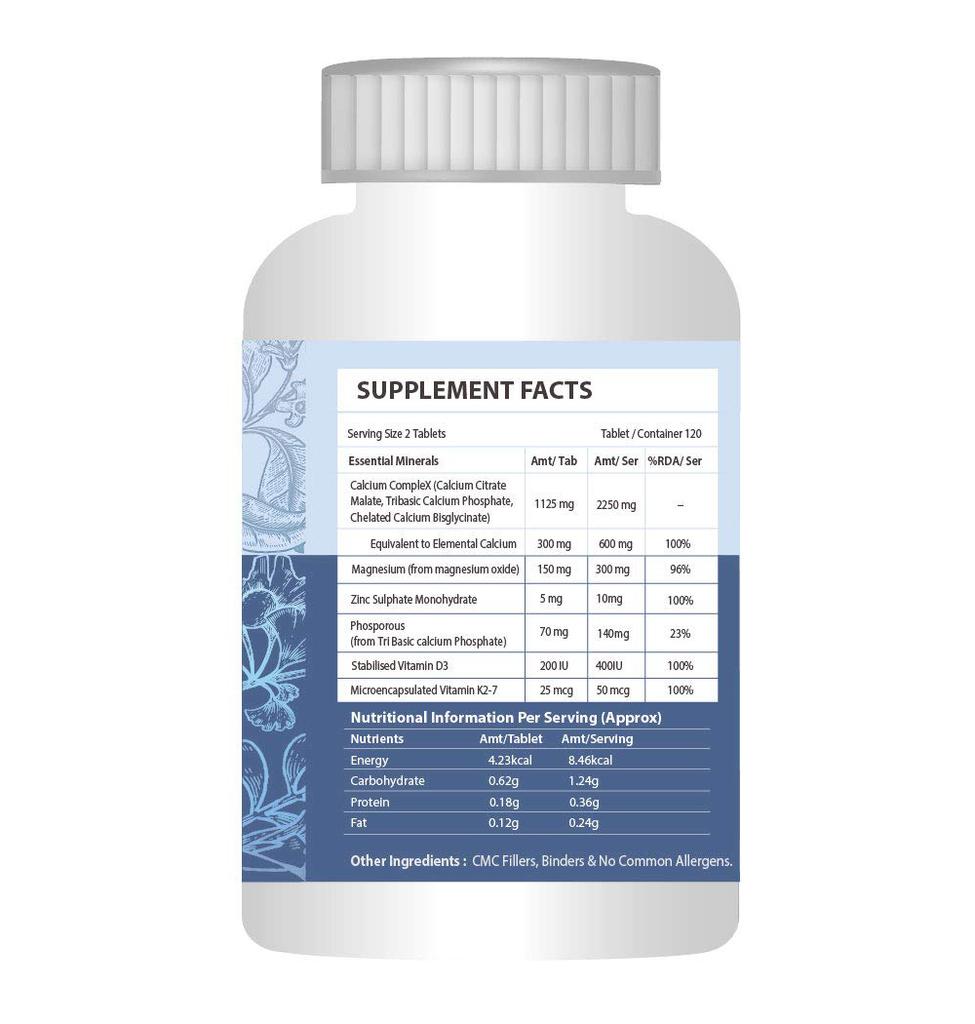 Кальцифлекс (120 таб, 600 мг), Calciflex,  Vitamin Haat