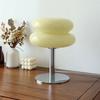 Glass Macaron Table Lamp Kids Bedside Lamp USB Three Color Dimmable Table Lamps for Bedroom
