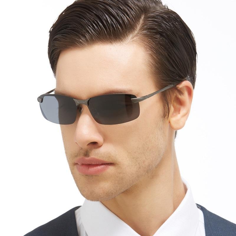 Divat Férfi Polarizált Napszemüvegek Klasszikus Dizájn Vintage Fekete Sport Futó Vintage Pilótaszemüvegek Vezetési horgász napszemüvegek