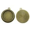 Fit 20mm Round Cabochon Bezel Pendant Setting Handmade Craft Blanks Frames