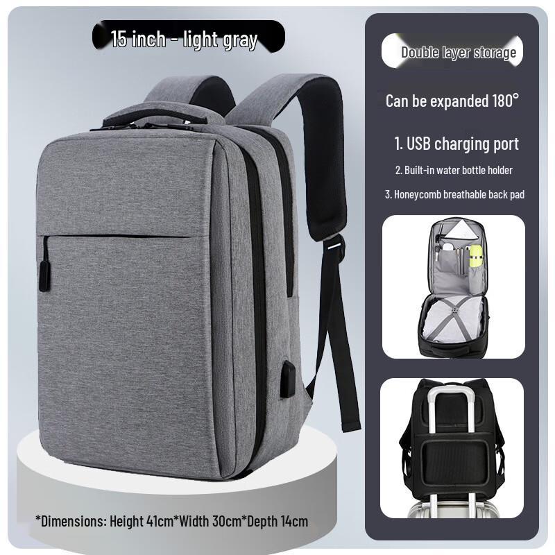 LiShen Herraffärsryggsäck för bärbar dator