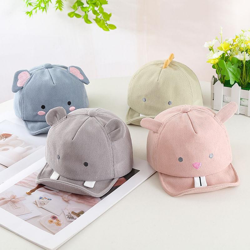 Kids Corduroy Beret Hat Autumn Winter Boys Stylish Newsboy Cap Girls Personalized Duckbill Hat Baby Warm Headwear