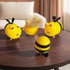 2Pcs Cartoon Design Bee Toothpick Dispenser Plastic Special Toothpick Holder  for Home
