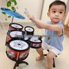 Children's Jazz Drum Set Toy - Percussion Instrument for Boys, Ages 1-6, Early Education Gift