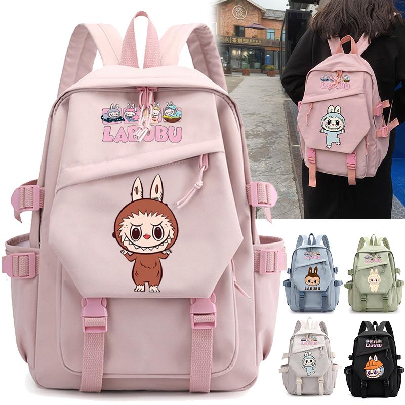 Cartoon Printed Backpack Large Capacity Waterproof Schoolbag Student Kid Boy Girl Bookbag Teenger Travel Bag Gift Mochila