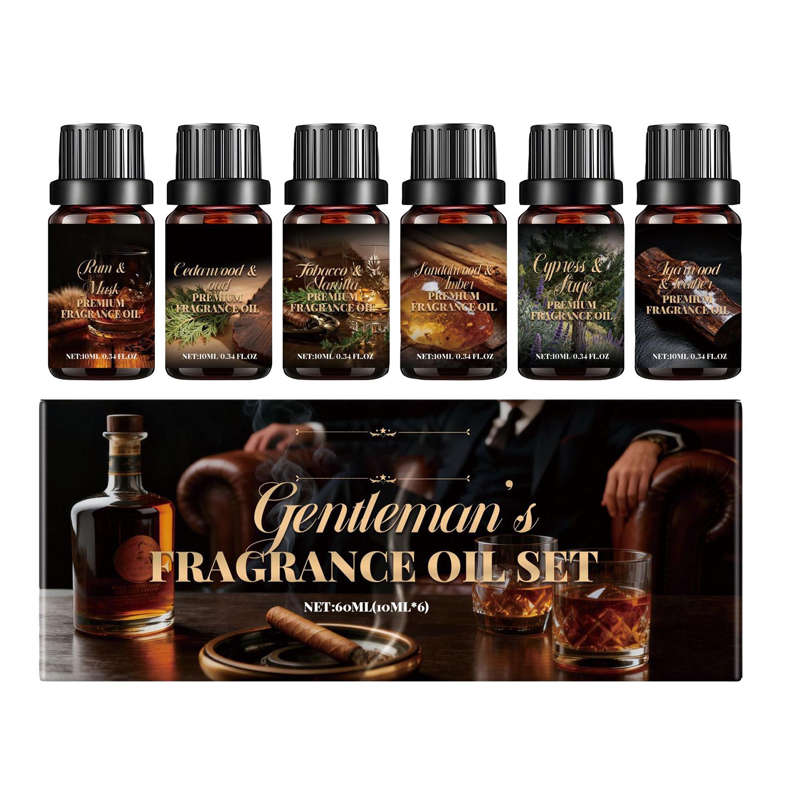 

Набор сывороточных масел для фестиваля, Диффузор для сывороточного масла, Рождественская ароматерапия, Ароматерапевтические наборы, 10 мл * 6 шт. One Size белый