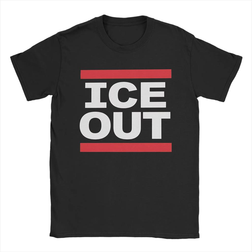 Bad Bunny ICE OUT Graphic Tshirt Cotton Unisex Short Sleeve Promotion Shirt Y2k Fashion 2026 Summer New Men Streetwear
