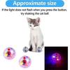 3 Pack Ghost Hunting Cat Ball Toys, Motion Light Up Cat Balls Led Light Cat Ball Cat Dog Interactive Toys For Cat & Dog Activity