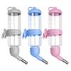 Plastic Water Feeder Bottle Hangings Auto Dispenser Drinker Hamster Small Pet Drinking Stainless Steel-Pipe Fountain