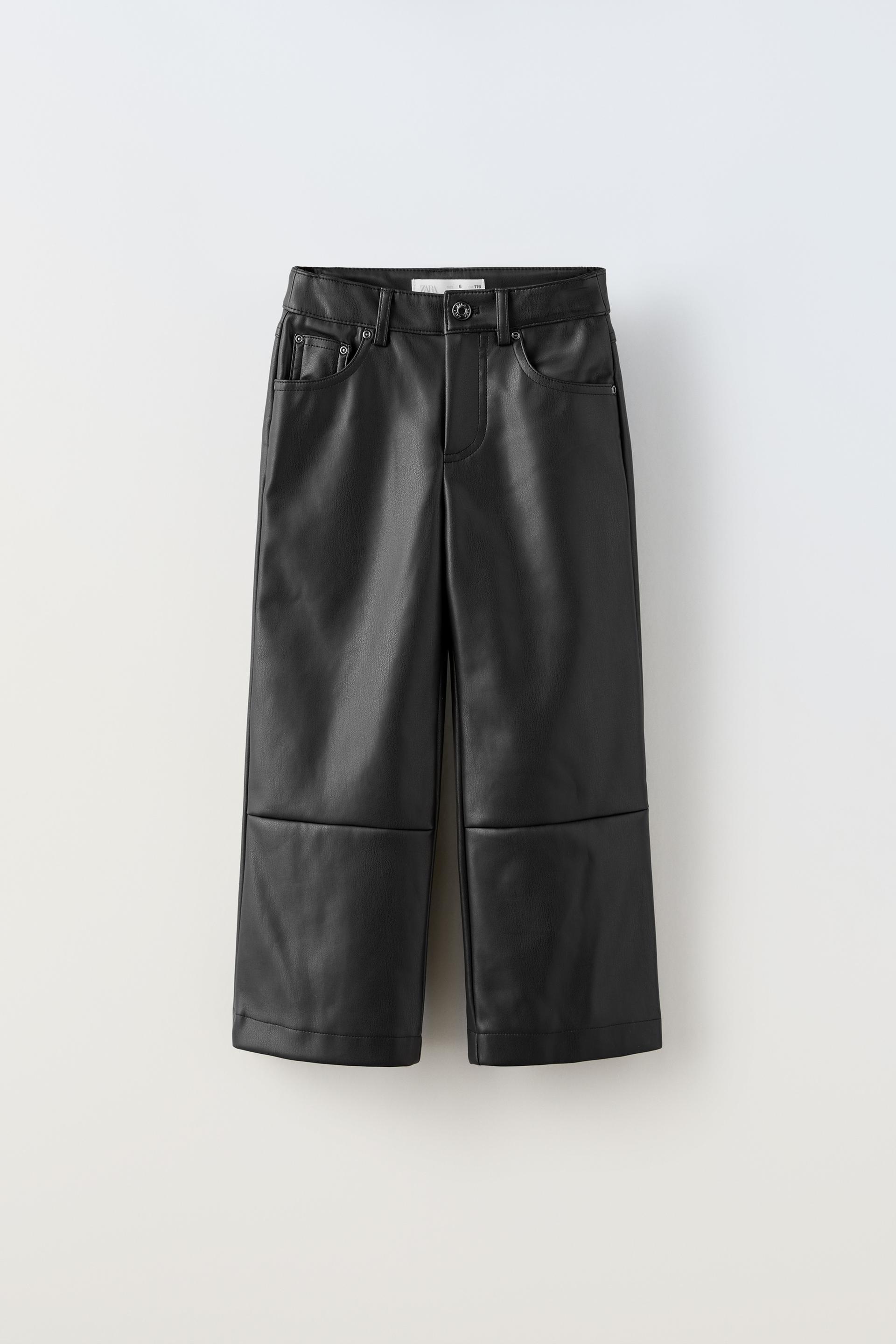 

БРЮКИ ИЗ ИСКУССТВЕННОЙ КОЖИ