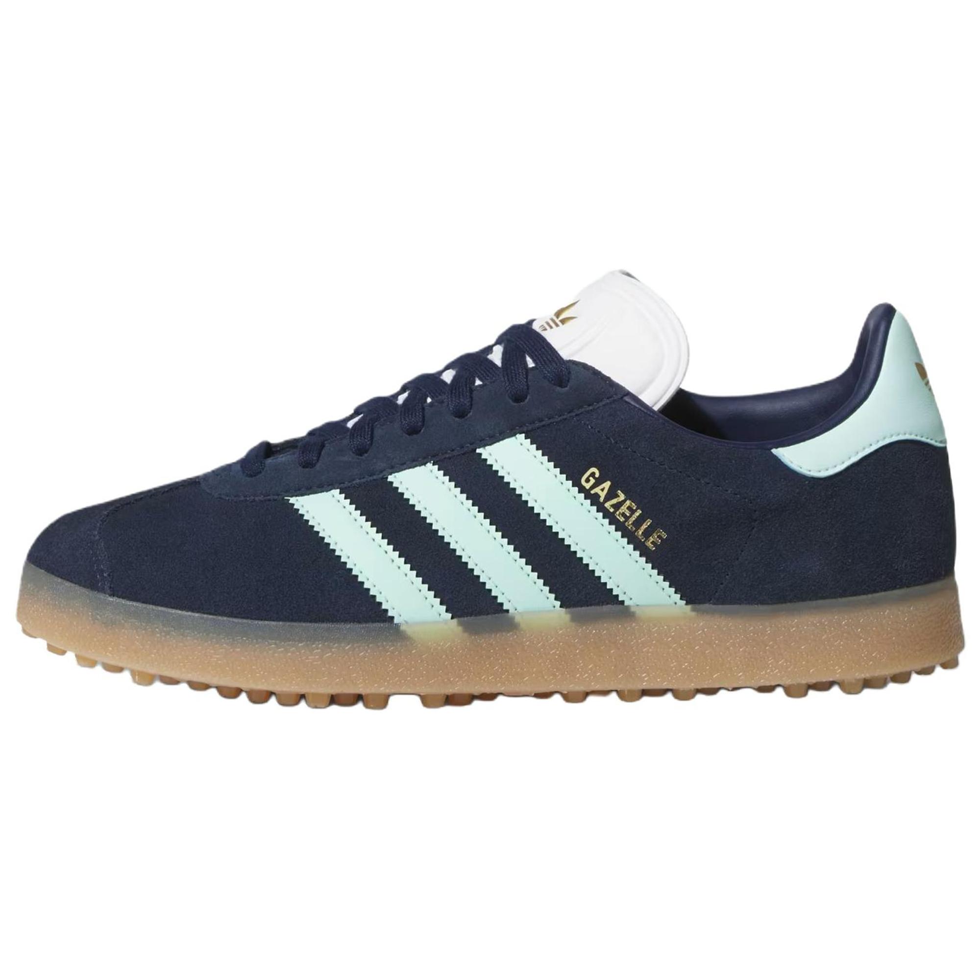 

Adidas Originals Gazelle Spikeless Comfortable Fit Golf Shoes Unisex Golf Shoes Night-Blue JR4464 36